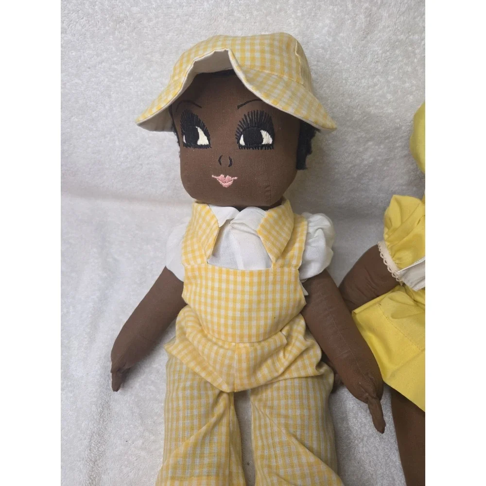 Set Of Vintage Handmade Dolls